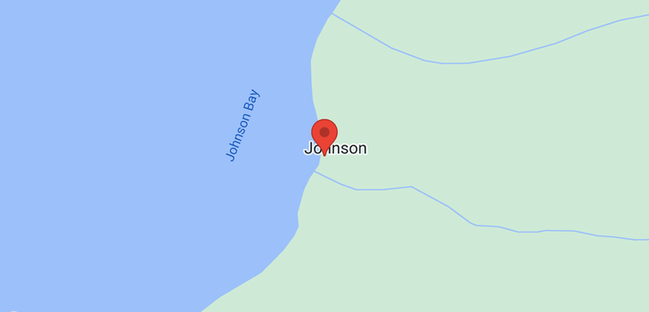 map of 1 JOHNSON BAY